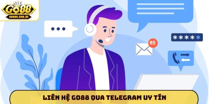 Liên hệ GO88 qua Telegram uy tín
