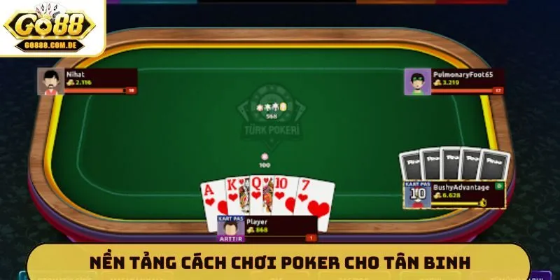 Cách Chơi Poker Cho Tân Binh - Cẩm Nang Nhập Môn GO88 Nền tảng cách chơi Poker cho tân binh
