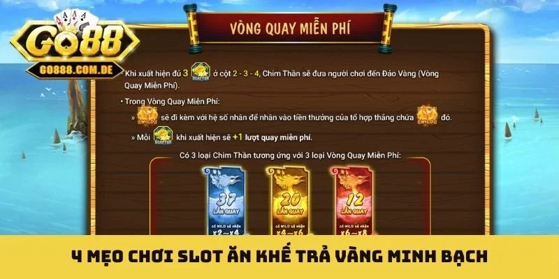 Slot Ăn Khế Trả Vàng - Nâng Tầm Trải Nghiệm Lên Tầm Cao Mới 4 mẹo chơi slot Ăn Khế Trả Vàng minh bạch