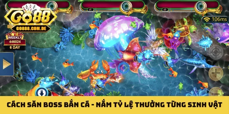 Cách Săn Boss Bắn Cá - Bí Quyết Đánh Nhanh Thắng Lớn Cách săn boss bắn cá - Nắm tỷ lệ thưởng từng sinh vật