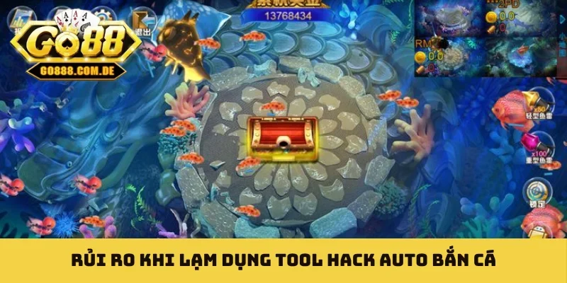 Rủi ro khi lạm dụng tool hack auto bắn cá